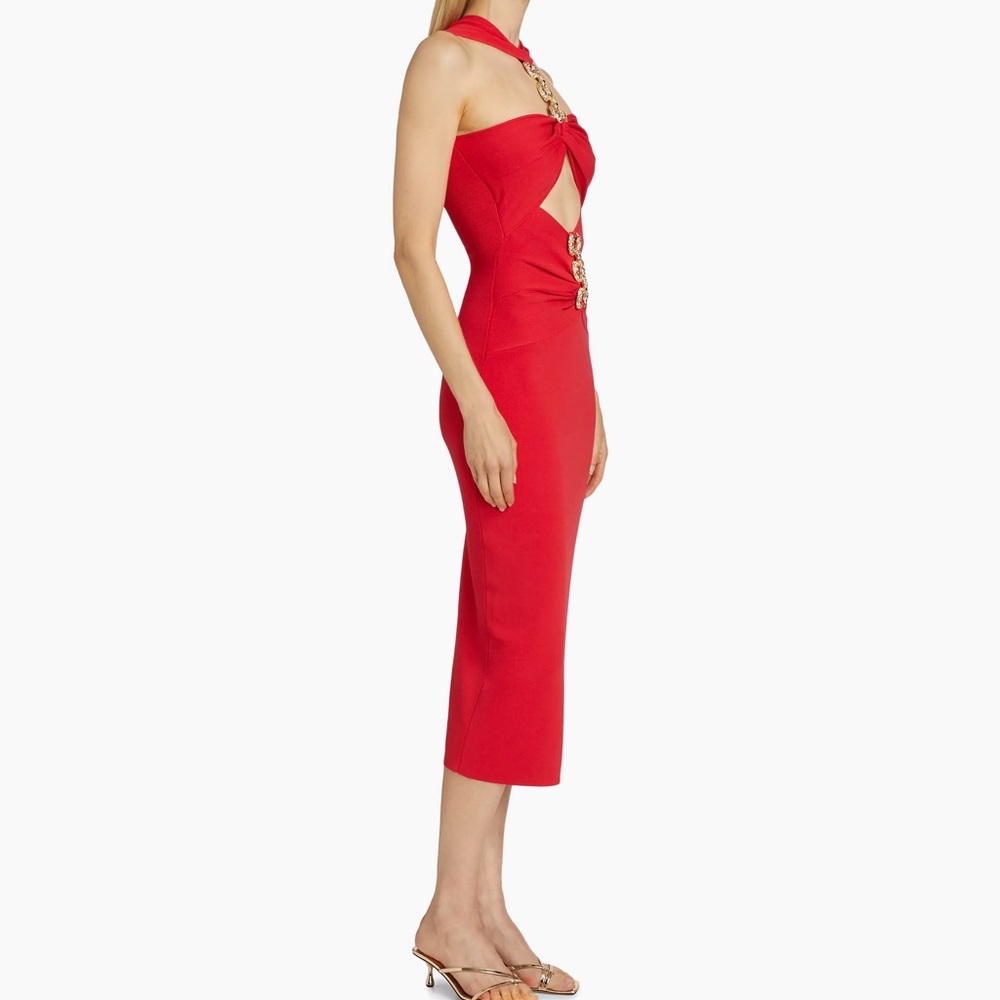Cult Gaia's Cristos body-con midi-dress.